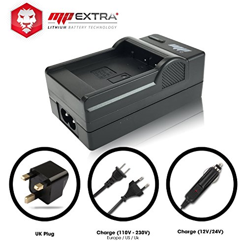 MP EXTRA DMW-BLH7 Pack 2 batterie + caricatore