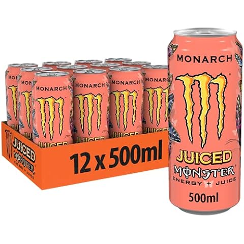 Monster Energy Monarch - koffeinhaltiger Energy Drink mit fruchtigem Geschmack aus Pfirsich und Nektarine Cover