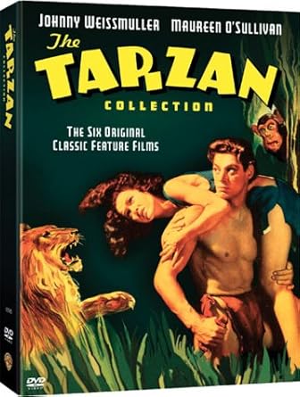 Amazon.co.jp ジョニー・ワイズミュラー ターザン・フィルムズ コレクターズ・ボックス 〈4枚組〉 [DVD] ジョニー