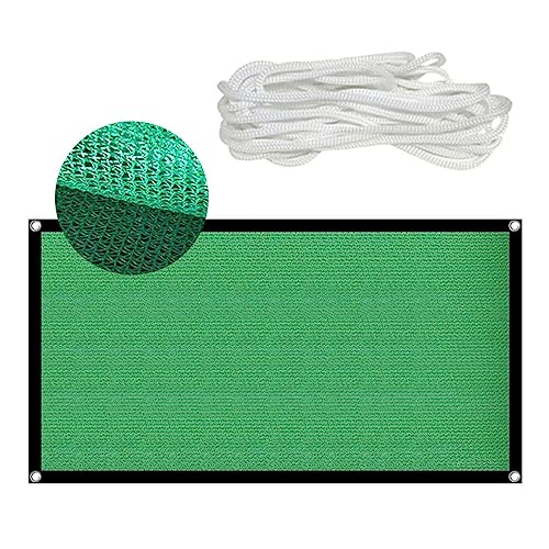 Toile d'ombrage pour serre 2x4m filet vert avec œillets de fixation