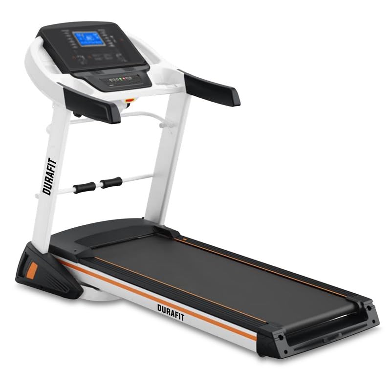 Durafit - Sturdy, Stable and Strong Ranger Multifunction | 7 HP Peak DC Motorized Foldable Treadmill | Auto Incline | Max Speed 18 Km/Hr | Max User Weight 150 Kg | Spring Suspension (B08CKMPYDT) Amazon Price History, Amazon Price Tracker
