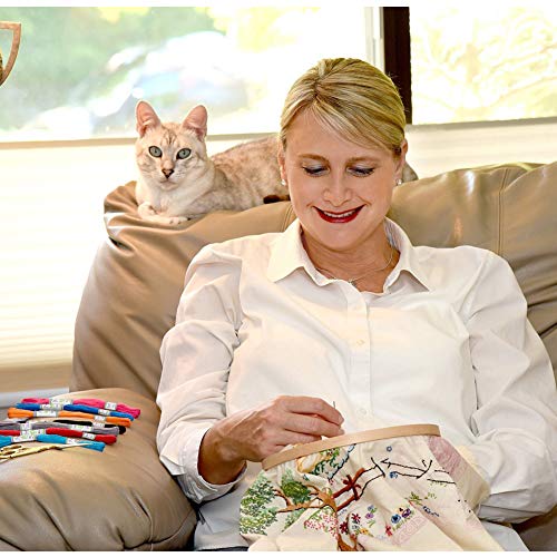 image for YINVA 3 Sets Embroidery Starter Kit, Embroidery Beginner Kits, Cross S