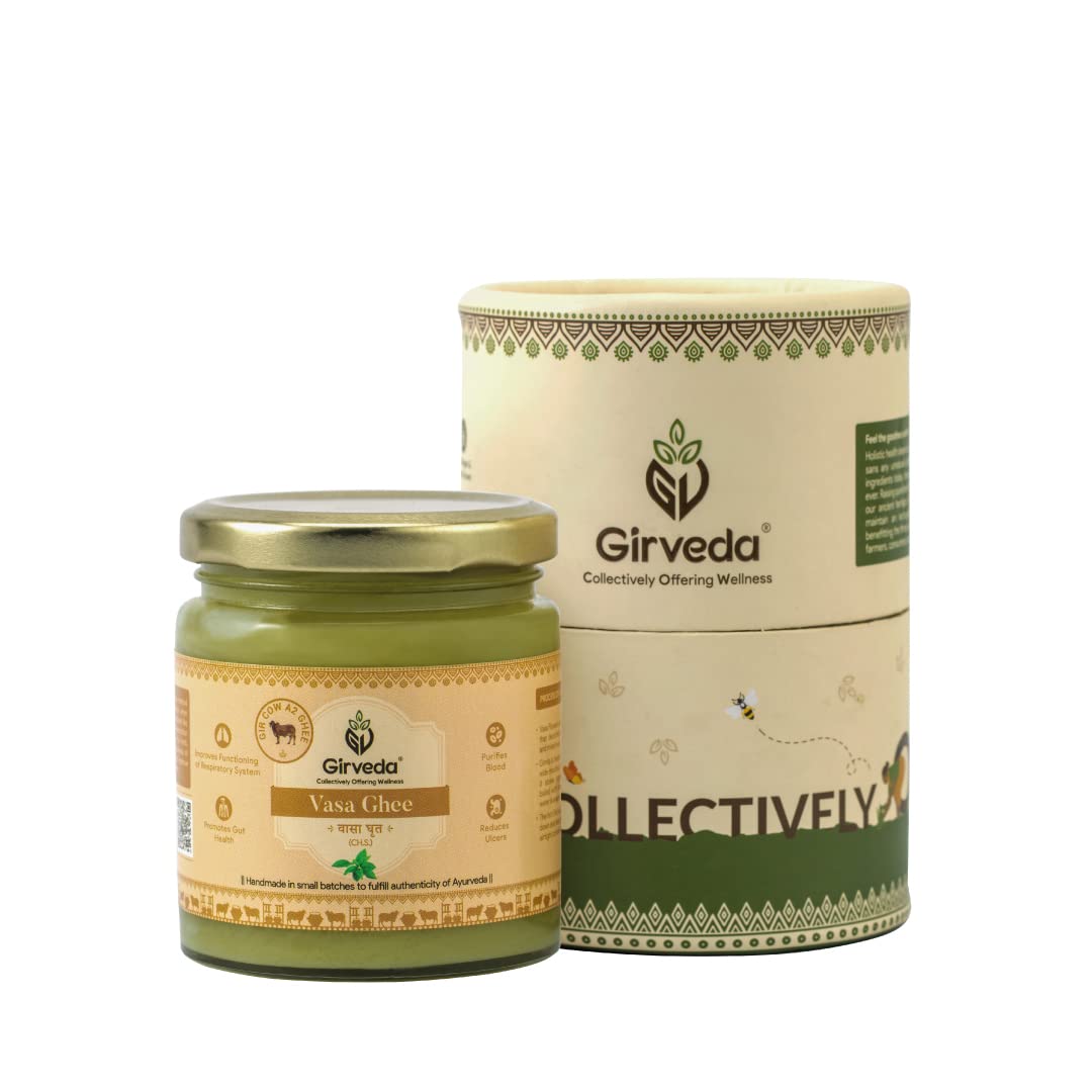 Girveda 200ml Ayurvedic and Medicated Vasa Ghee Cow Based Natural