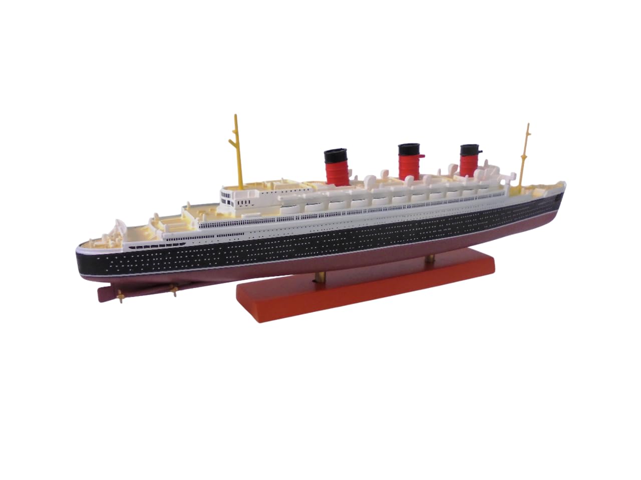 OPO 10 - Collectible miniature replica of the famous transatlantic liner RMS QUEEN MARY scale 1/1250 or 25 cm - QUEEN MARY - Image 3
