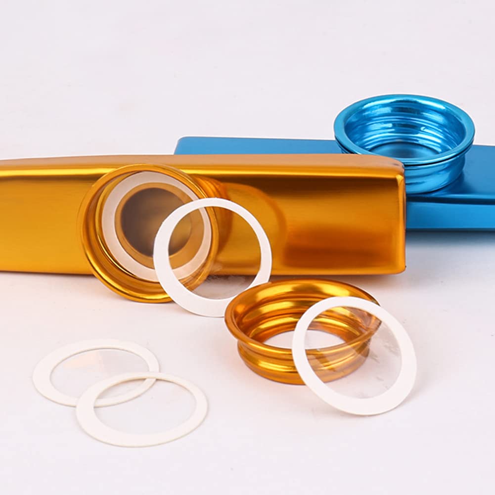 100 Pezzi Di Membrane Per Kazoo - Diametro 19 Mm, Ricambio Per Flauti Kazoo In Metallo O Plastica - Foto 7