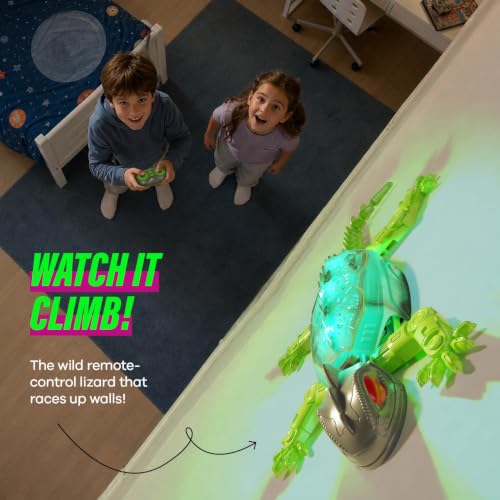 Remote Control Wall Crawler Gecko - Gifts for 4-10 Year Old Boy & Girls - Image 2