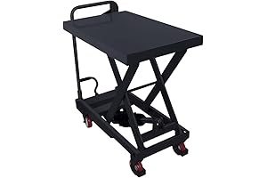 ClassyThreads Hydraulic Motor Cycle Jack Lift Table Cart
