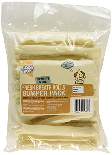 Good Boy Fresh Breath Rolls Dog Treats 1 x pack of 18