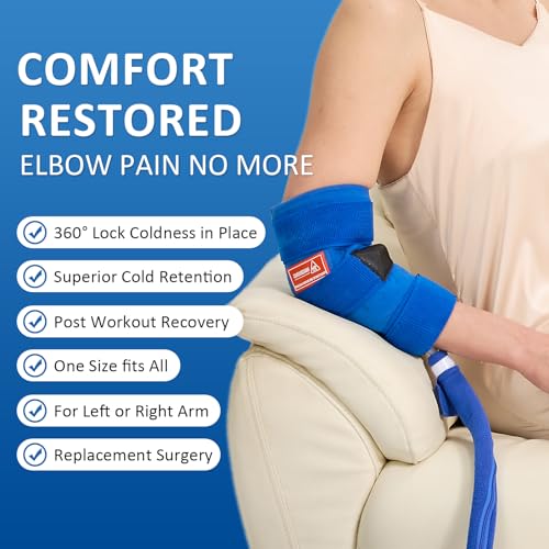 Image of Elbow Pad for Cold Therapy Machine, Attachment for Aokeste Ice Therapy Unit