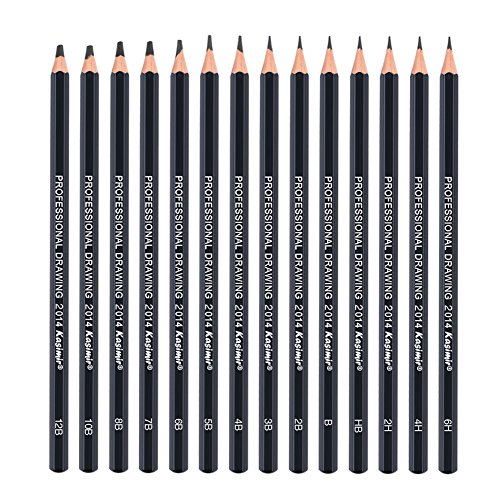 Professional Drawing Sketching Pencil Set - 12 Pieces,SketchingIdeal for Drawing Art, Sketching, Shading, for Beginners &amp,Pro Artists