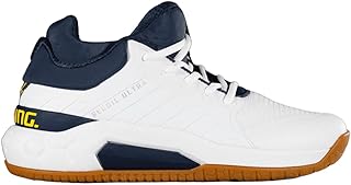 Recoil Ultra Mid Indoor 1234090-0732 - Zapatillas de balonmano para interior, color blanco y azul