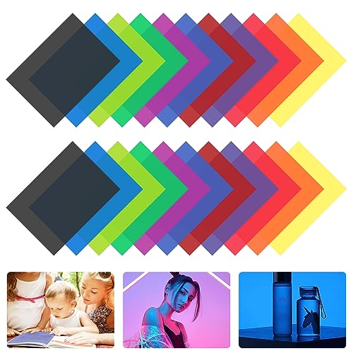 Fogli Lettura Guidata A4 Colorati - 5 Pezzi Blu Per Ridurre Affaticamento Visivo - Foto 7