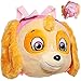 alles-meine.de GmbH 3D Effekt _ Plüsch - Rucksack & Kuscheltier - XL groß - Paw Patrol - Hund Skye - Kinderrucksack / Plüschtier - für Kinder Kindergartenrucksack Kindertasche - ..