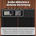 KACNON Aluminium Automatische Hühnerklappe - Elektrische Hühnerklappe mit Wasserdicht Großes Display, Timer, Klemmschutzfunktion - Automatisch für Hühner, Ente, Gans, Häschen, Kratzfest