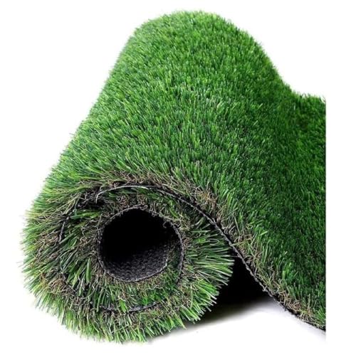 Abaseen Grasrol 4 m x 1 m 20 mm poolhoogte tapijt kunstgras astro tuin gazon hoge dichtheid nepgras groen