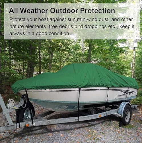 Housse de bateau résistante aux déchirures et imperméable 14-16ft - 5