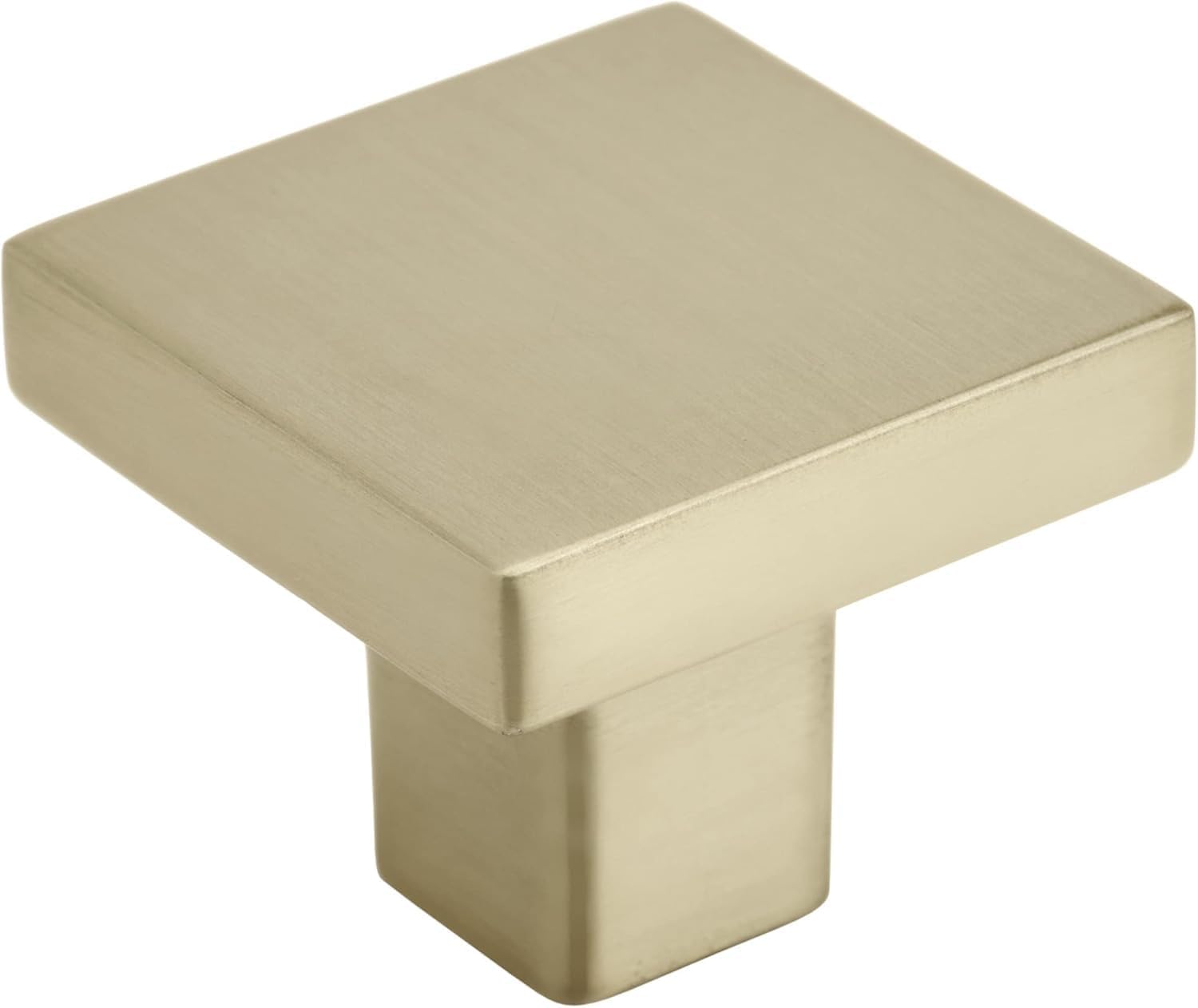 Cabinet Knob | Golden Champagne | 1-3/16 inch (30 mm) Length | Monument | 1 Pack | Drawer Knob | Cabinet Hardware