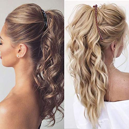 image for YMHPRIDE 4pcs Classic Clincher Combs Clips Banana Hair Clips for Women