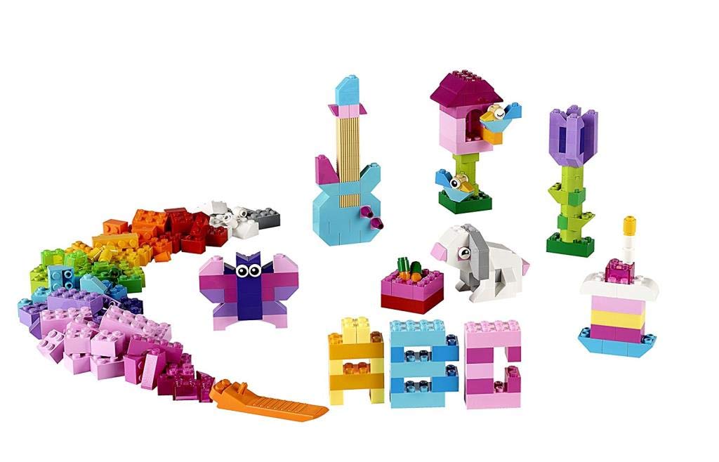 LEGO Classic 10694 zestaw uzupełniający do klocków, pastelowe odcienie