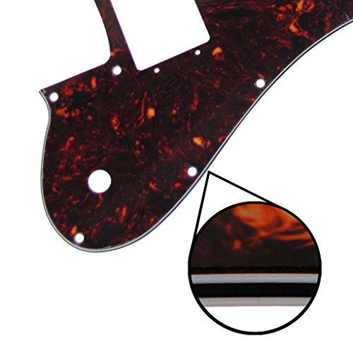 IKN 14 Trous de vis de montage 72 Plaque à gratter Tele Deluxe Pickguard pour Fender Telecaster Deluxe 72 Réédition d… - Les Beatles, Paul McCartney, John Lennon, RIngo Starr, George Harrison IKN 14 Trous de vis de montage 72 Plaque à gratter Tele Deluxe Pickguard pour Fender Telecaster Deluxe 72 Réédition d… – Image 5