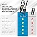 Easy-Cool UTV Door Latch (1 Pair) - Black 3.5” Secure Door Opening for Increased Air Circulation - UTV Accessories for RZR, Can-Am, Yamaha, CF Moto, Honda, Kawasaki by Keep Smiling Powersports