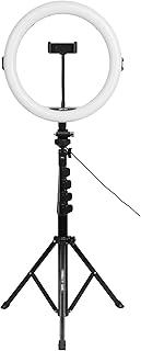 BOWONG 11" Ring Light with Tripod Stand & Phone Holder, Selfie Ring Light with 60" Tripod Stand with 3 Light Modes & 10 Brightness Level for YouTube/Instagram/Video/Photography/Live Streaming