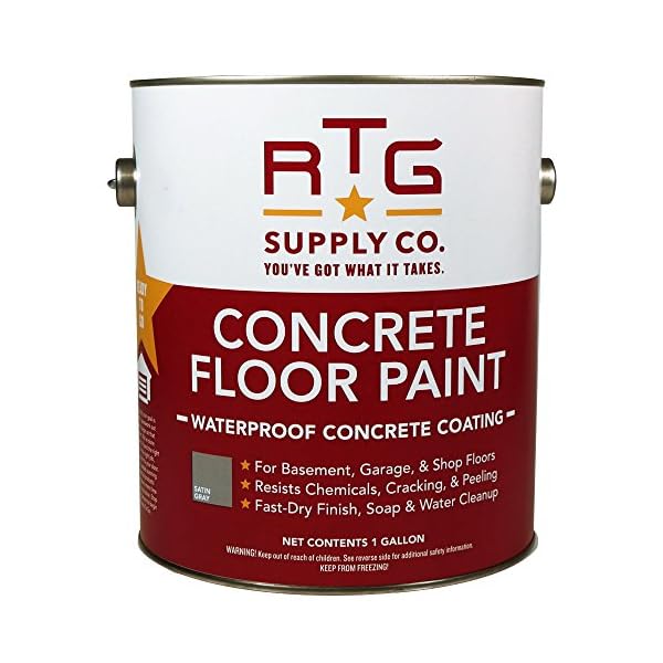 RTG Concrete Floor Paint 1 Gallon Mad City Garage