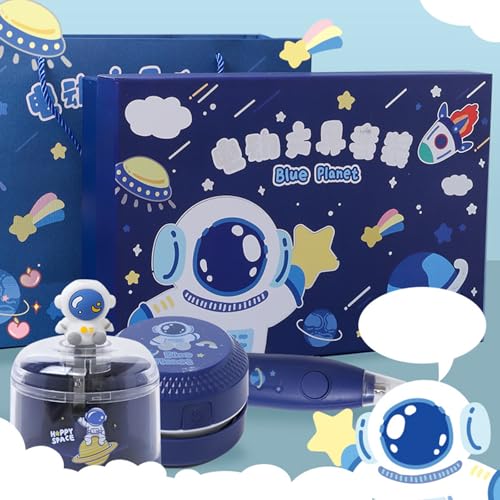 Taille-crayon automatique électrique avec gomme rechargeable pour le bureau - 3