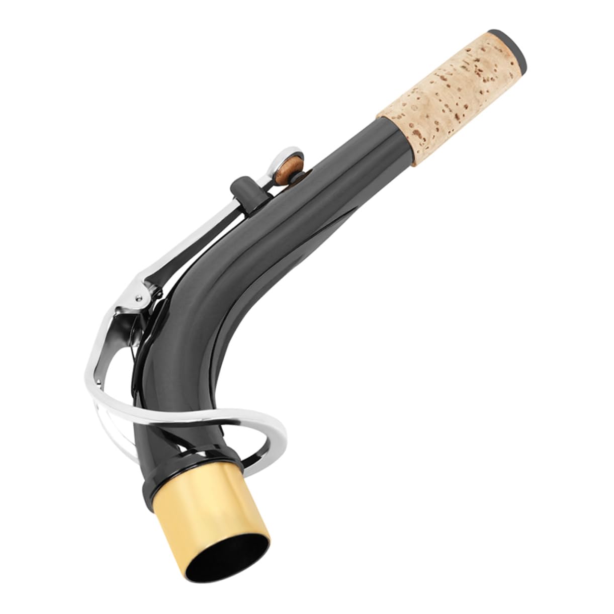 VICASKY Altsaxophon Mundstück Biegsame Blaskapelle Geeignet Für Saxophonisten Mit Glatter Oberfläche Und Leichtem Design Für Unterwegs Perfektes Ersatzteil Aus Messing Für Tolles