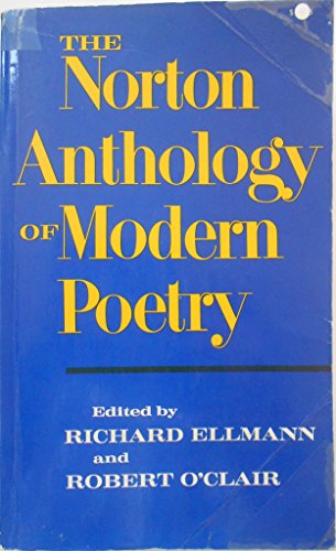 The Norton Anthology of Modern Poetry 0393093484 Book Cover