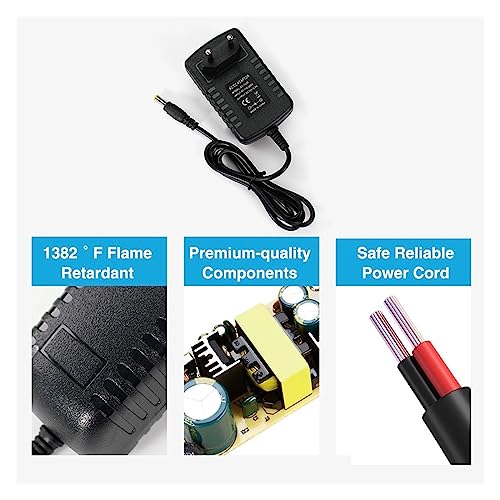 Fuente de alimentación 5V 3A adaptador AC DC transformador US 4
