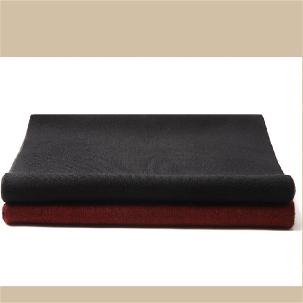 HBJWOV Knitted Scarf Men's Autumn And Winter Thick Business Scarf Versatile And Warm