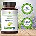 Brieofood Organic Amla 1500mg, 45 Servings, Vegetarian, Gluten Free, 90 Vegetarian Tablets