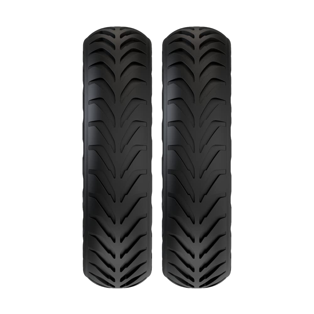 Pack de 2 neumáticos para miscoot, color negro
