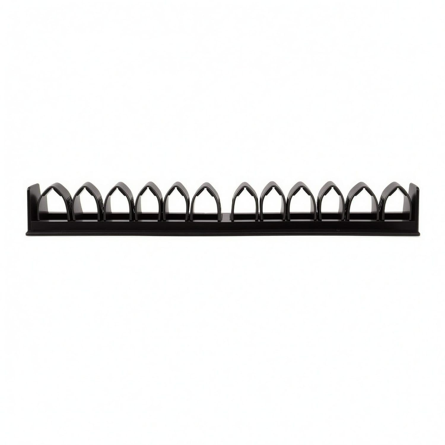 Black Horse Whip Rack ABS Stable Whip Rack Arched Hooks Horse Crop Hanger Multiple Slots for Riders, Equestrian Whip-image-28