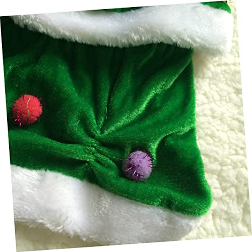 Disfraz Árbol de Navidad para Perro Happyyami XS miniatura 6