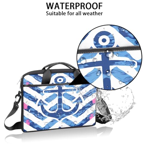Bolso Chevron Ocean Anchor para Laptop 15 Pulgadas miniatura 3