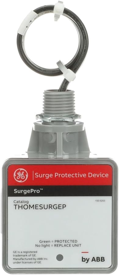 THOMESURGEP by ABB • SurgePro™ Surge Protective Device • Externally Mounted Wired Residential SPD for Retail and Home • Type 1 SPD • Safe, Reliable, and Functional