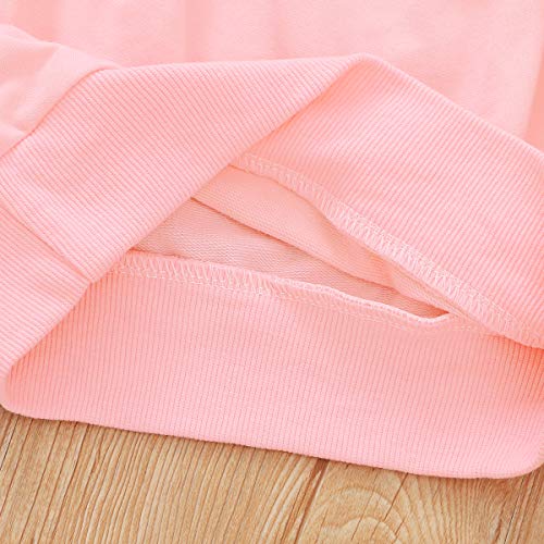 Image of CM C&M WODRO Toddler Girls Clothes Winter Warm Long Sleeve Tops+Long Pants Set