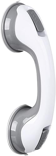 TOPHOME Barras de agarre de succión de 12 pulgadas, barras de seguridad para ducha, asas de baño, barra de equilibrio de seguridad, con ventosa