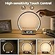 blonbar LED Nachttischlampe mit Ladefunktion, 10W Wireless Charger & 3 Stufige Helligkeit Tischleuchte, Wake Up Licht Wecker Touch Control Dimmbar für Schlafzimmer Wohnzimmer