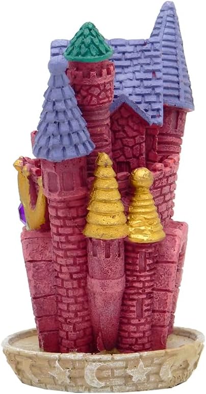 Blue Ribbon EE-144 Princess Castle Exotic Environments Aquarium Ornament 3.75"L x 2.75"W x 5"H(Princess Castle)