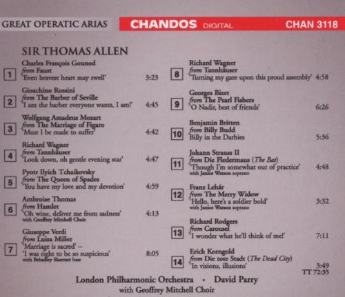 Miniatura 2 de Sir Thomas Allen Sings Great Operatic Arias