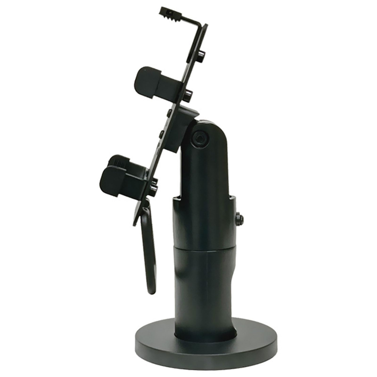 Supporto per staffa di visualizzazione per macchine POS Terminali per schede regolabili per negozi al dettaglio con canali via cavo nascosti Montaggio Pos