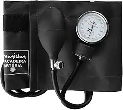 Esfigmomanometro Em Nylon Premium Preto