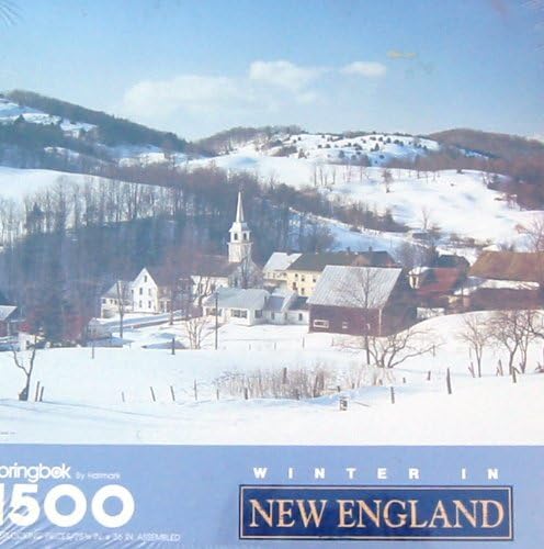 Winter in New England 1500pc. Puzzle by Springbok