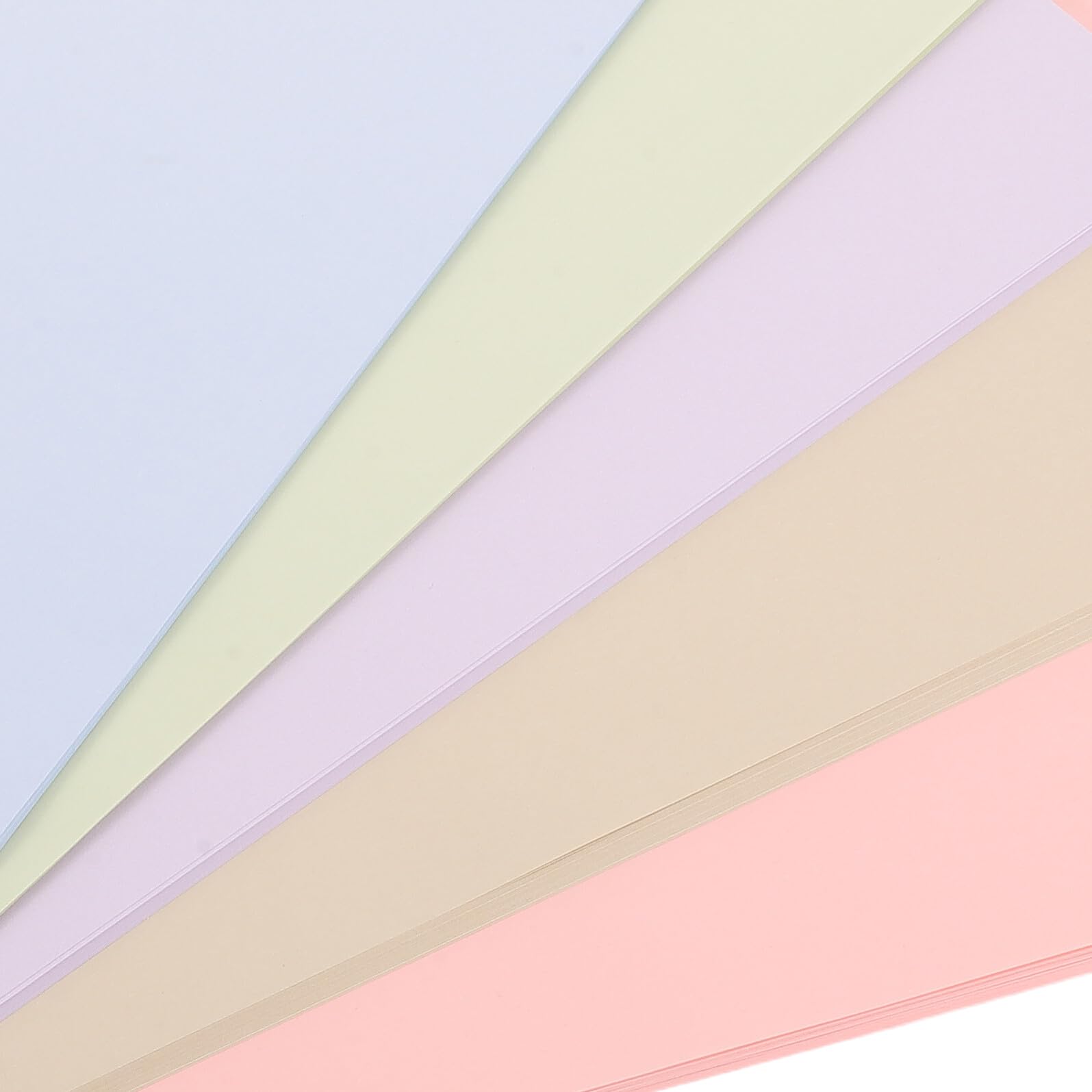 200fogli Carta per Fotocopie Colorata per Stampa Origami e Lavori Artistici Fai da Te Cartoncino Bifacciale per Progetti Creativi
