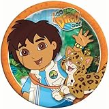 Go Diego, Go! Dessert Plates 8ct