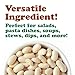 Food to Live Organic Italian Canned Cannellini Beans, 14 oz (Pack of 8) - Unsalted Non-GMO White Kidney Beans. Good Source of Fiber and Protein