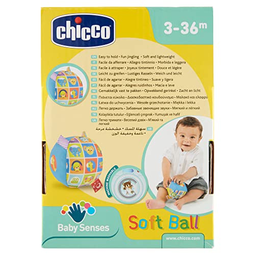Chicco - Palla Soft in Tessuto Morbido, con